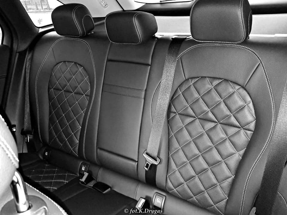 Tapicerka fotela pasażera – projekt